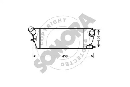 Теплообменник (SOMORA: 052545B)