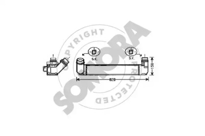 Теплообменник (SOMORA: 243445)