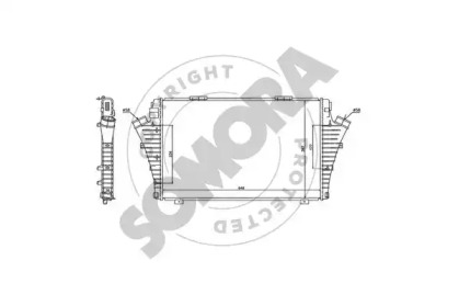 Теплообменник (SOMORA: 210645D)