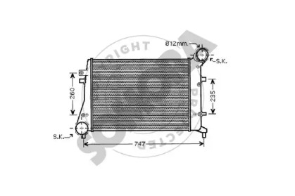 Теплообменник (SOMORA: 352445C)