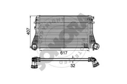 Теплообменник (SOMORA: 352445D)