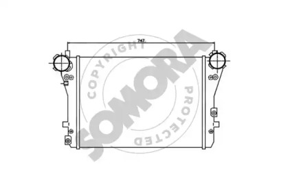 Теплообменник (SOMORA: 351045)