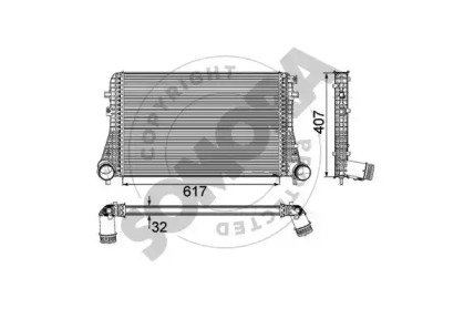 Теплообменник (SOMORA: 352445B)