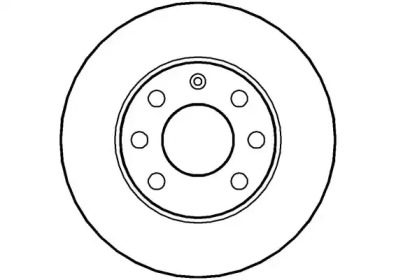 Тормозной диск (NATIONAL: NBD004)