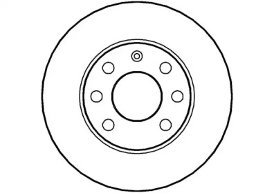 Тормозной диск (NATIONAL: NBD005)