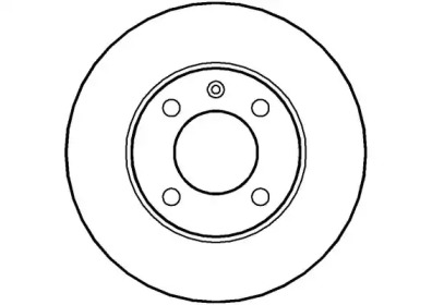 Тормозной диск (NATIONAL: NBD008)