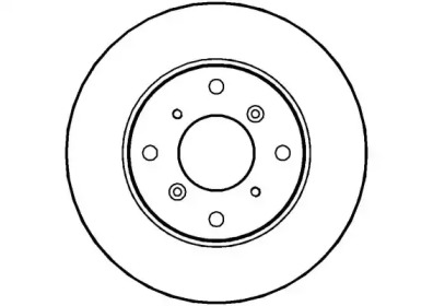Тормозной диск (NATIONAL: NBD517)