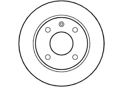 Тормозной диск (NATIONAL: NBD013)