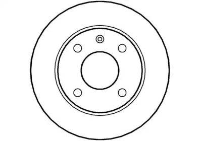 Тормозной диск (NATIONAL: NBD014)