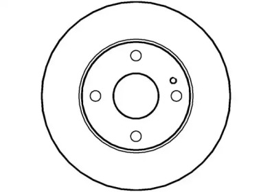 Тормозной диск (NATIONAL: NBD522)