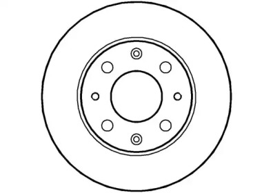 Тормозной диск (NATIONAL: NBD059)