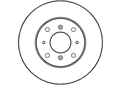 Тормозной диск (NATIONAL: NBD061)