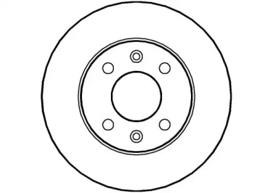 Тормозной диск (NATIONAL: NBD023)