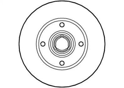 Тормозной диск (NATIONAL: NBD065)