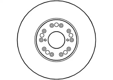 Тормозной диск (NATIONAL: NBD563)