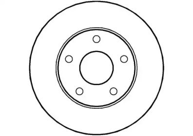 Тормозной диск (NATIONAL: NBD026)