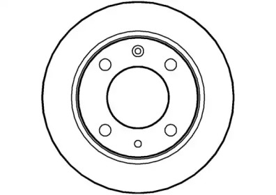 Тормозной диск (NATIONAL: NBD070)