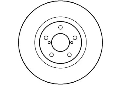 Тормозной диск (NATIONAL: NBD541)