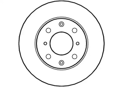 Тормозной диск (NATIONAL: NBD033)