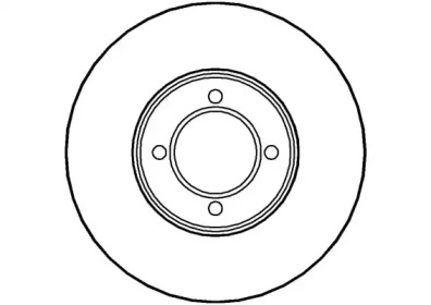 Тормозной диск (NATIONAL: NBD575)