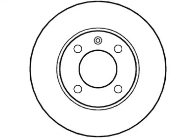 Тормозной диск (NATIONAL: NBD035)