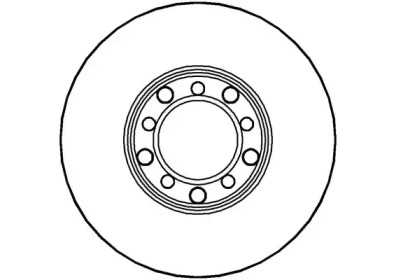 Тормозной диск (NATIONAL: NBD075)