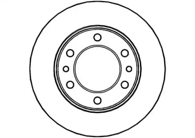 Тормозной диск (NATIONAL: NBD577)