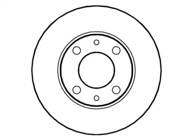 Тормозной диск (NATIONAL: NBD041)