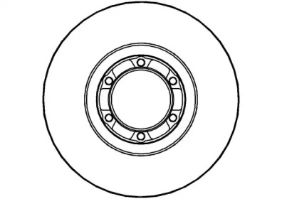 Тормозной диск (NATIONAL: NBD082)