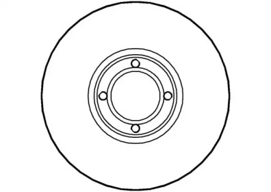 Тормозной диск (NATIONAL: NBD050)