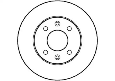 Тормозной диск (NATIONAL: NBD083)