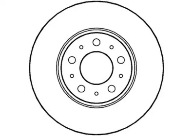 Тормозной диск (NATIONAL: NBD590)
