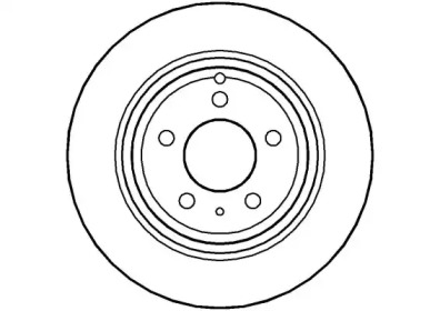 Тормозной диск (NATIONAL: NBD591)