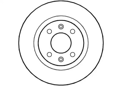 Тормозной диск (NATIONAL: NBD085)