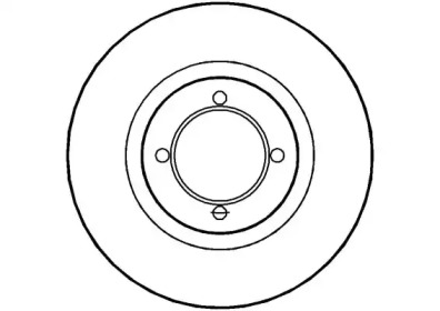 Тормозной диск (NATIONAL: NBD055)
