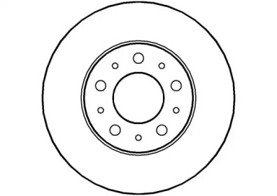 Тормозной диск (NATIONAL: NBD087)