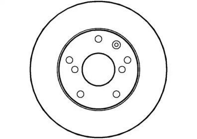 Тормозной диск (NATIONAL: NBD1002)