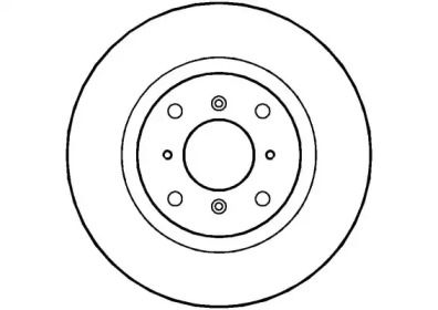 Тормозной диск (NATIONAL: NBD092)
