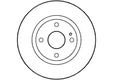 Тормозной диск (NATIONAL: NBD1005)