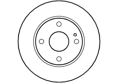 Тормозной диск (NATIONAL: NBD602)