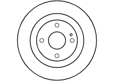 Тормозной диск (NATIONAL: NBD1006)