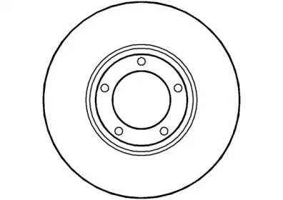Тормозной диск (NATIONAL: NBD097)