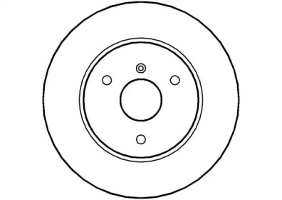 Тормозной диск (NATIONAL: NBD1053)
