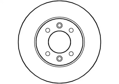 Тормозной диск (NATIONAL: NBD685)