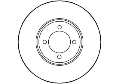 Тормозной диск (NATIONAL: NBD098)