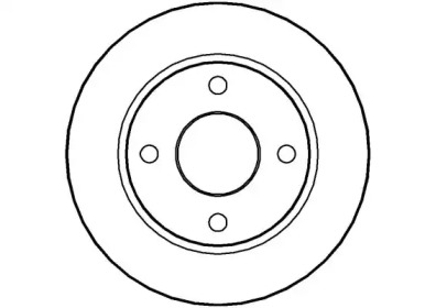 Тормозной диск (NATIONAL: NBD689)
