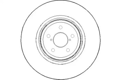 Тормозной диск (NATIONAL: NBD1746)