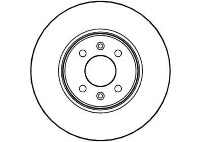 Тормозной диск (NATIONAL: NBD1000)