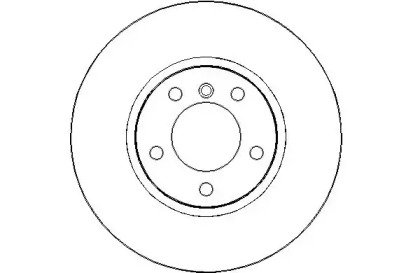 Тормозной диск (NATIONAL: NBD1747)