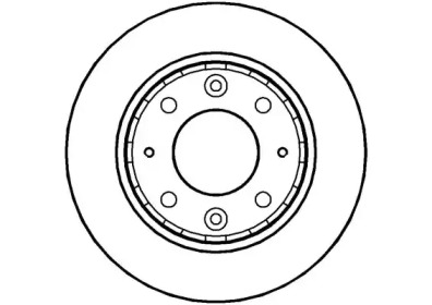Тормозной диск (NATIONAL: NBD1021)
